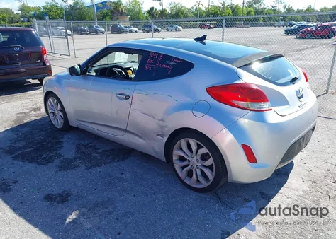 2012 Hyundai Veloster Base W/Gray из США, поврежденный, VIN KMHTC6AD0CU022453